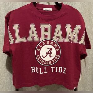 '47 Women's Alabama Crimson Tide Cardinal Outreach T-Shirt